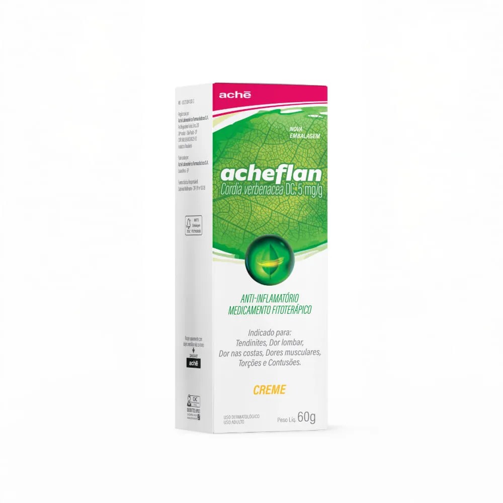 Acheflan Cordia Verbenacea Dc 5mg/g Creme 60g